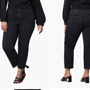 NWT DL1961 Nightshade Black Patti Straight High Rise Vintage Ankle